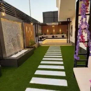 اجمل برجولات وتنسيق حدائق في شمال بريده