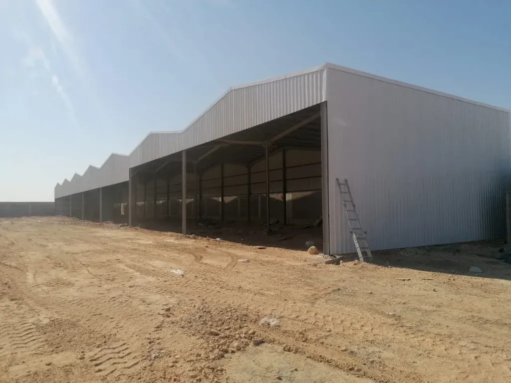 تركيب هناجر ومستودعات حديثة ل2026في شمال بريدة 