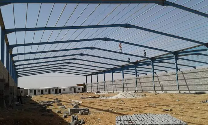 تركيب هناجر ومستودعات حديثة ل2026في شمال بريدة 