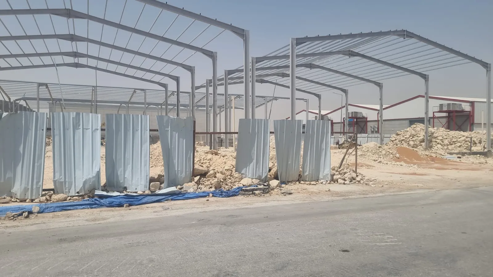 تركيب هناجر ومستودعات في عنيزة 