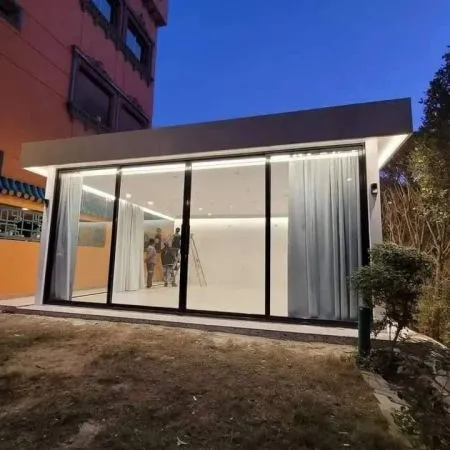 تصميم ملحق خارجي صغير بالقصيم