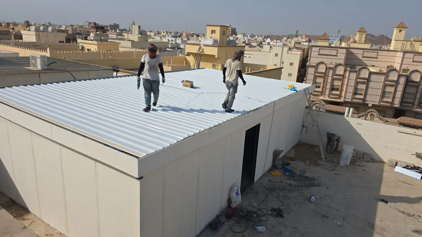 غرف إضافية خارجية وملاحق بالقصيم للاستراحة (أو للضيافة)