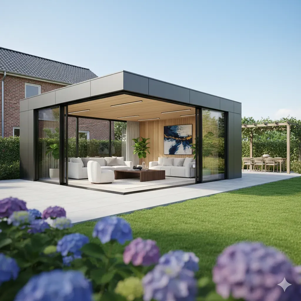 بناءمجالس خارجية سندوتش بنل بالقصيم: دليل التصميم، التكلفة