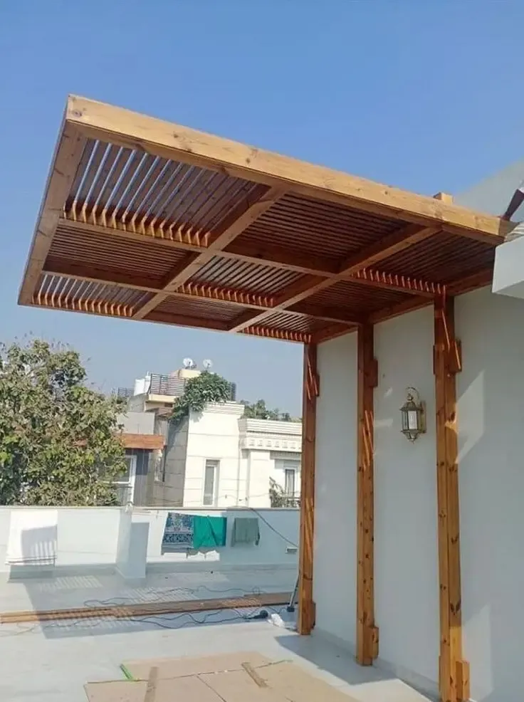 واجهات بديل ومظلات بديل خشب مودرن في القصيم:دليل التصاميم العصرية والأسعار والمميزه