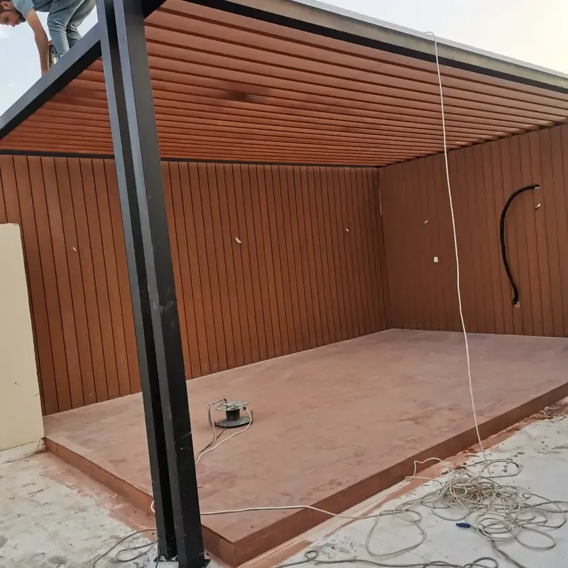 واجهات بديل ومظلات بديل خشب مودرن في القصيم:دليل التصاميم العصرية والأسعار والمميزه