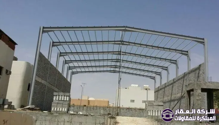 تنفيذ هناجر بالشرقية من التخطيط إلى التركيب مع العقار المبتكرة للمقاولات
